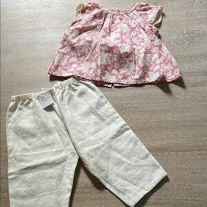 Bonpoint 12m 2 piece outfit nwt